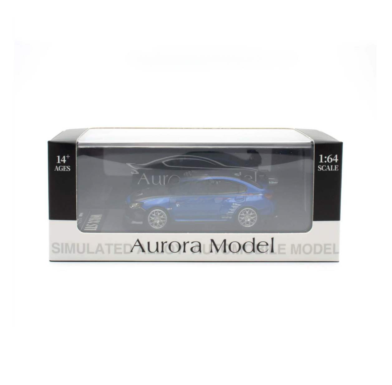 Aurora Model Subaru Wrx Sti Blue
