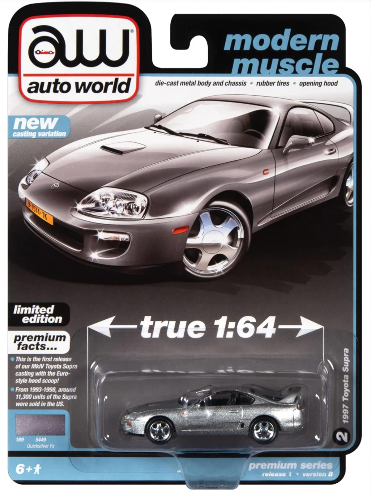 Auto World 1997 Toyota Supra Quicksilver Fx