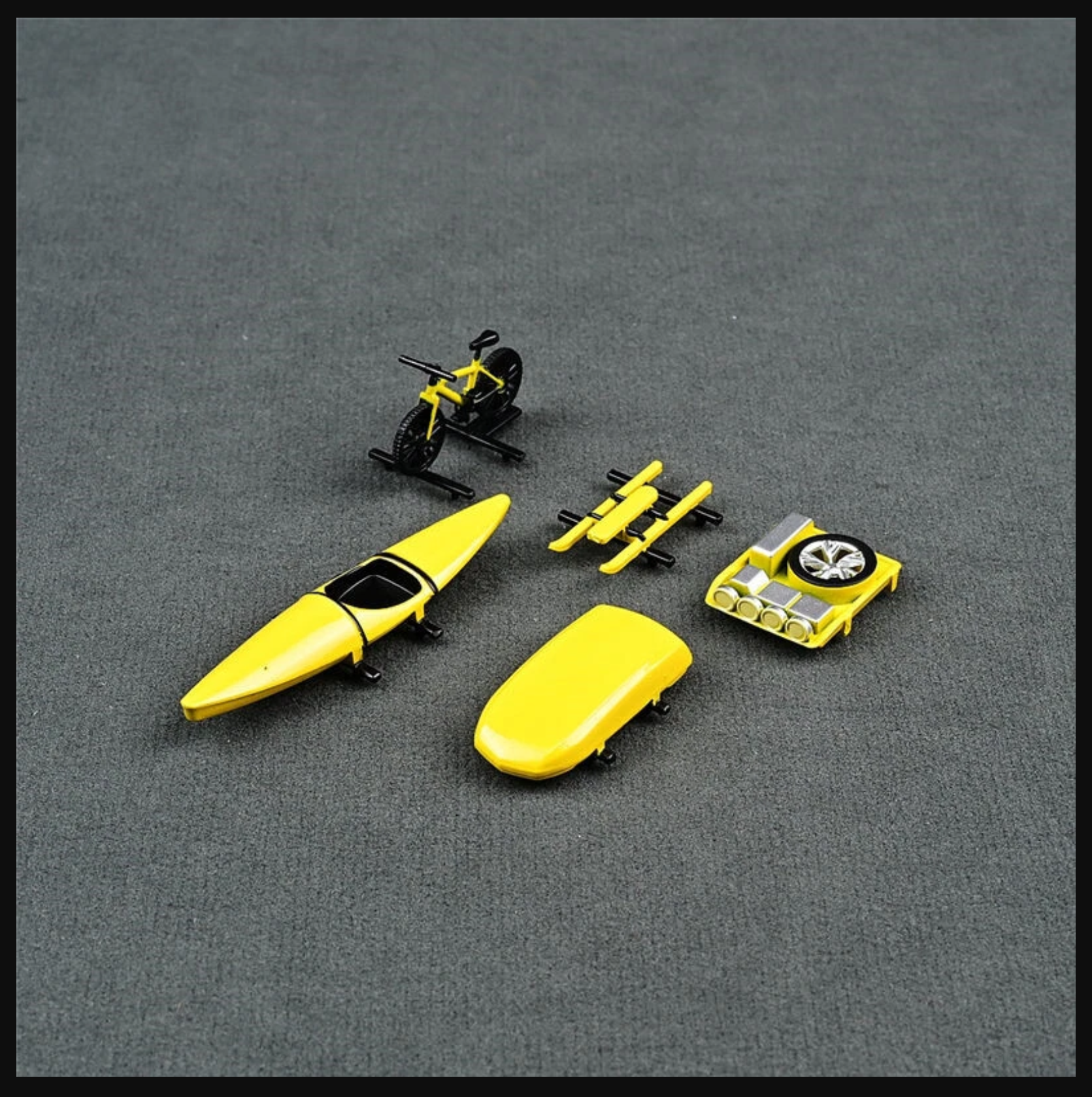 CM Model Accessories Rooftop Set Yellow