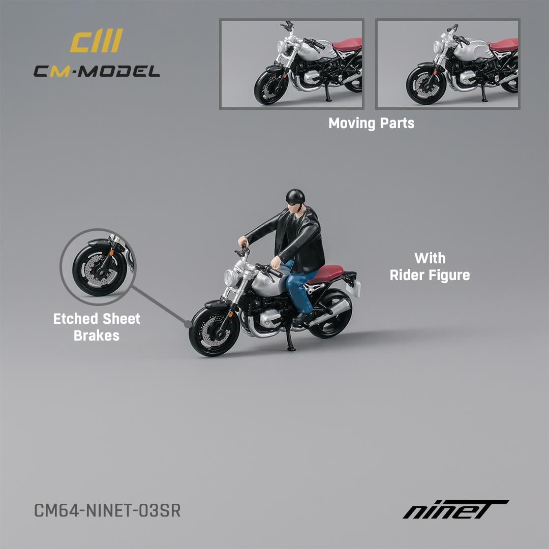 CM Model BMW NineT Silver N03