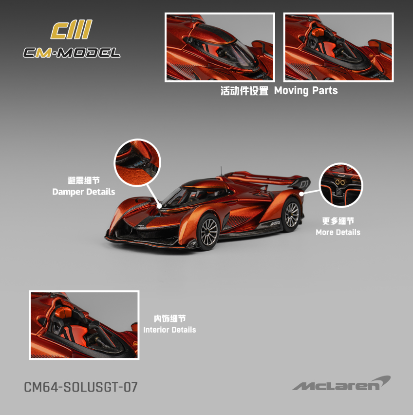 CM Model McLaren Solus GT Volcan