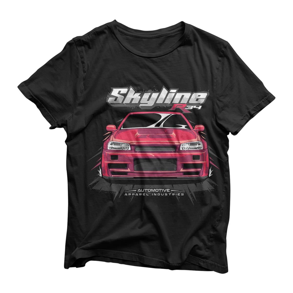 DP FAN Tişört GTR Skyline Red