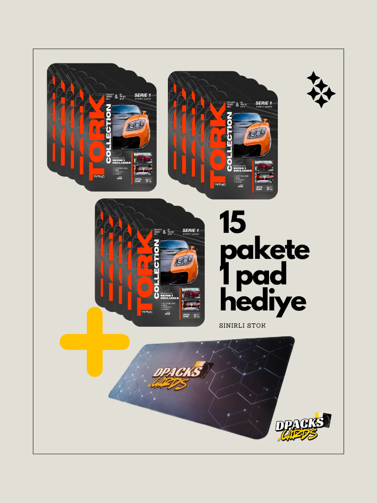 DPacks Tork Collection Collectible Cards