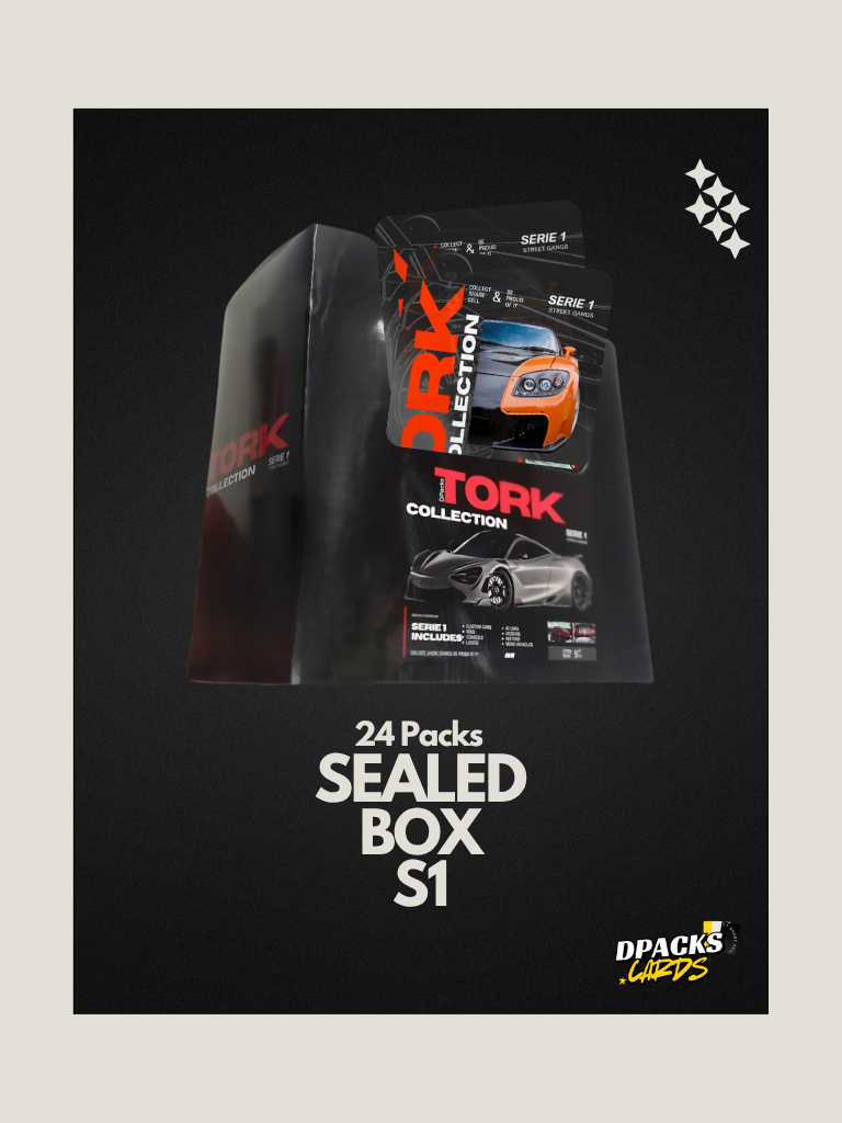 Dpacks Tork Collection Serie 1 Sealed Case