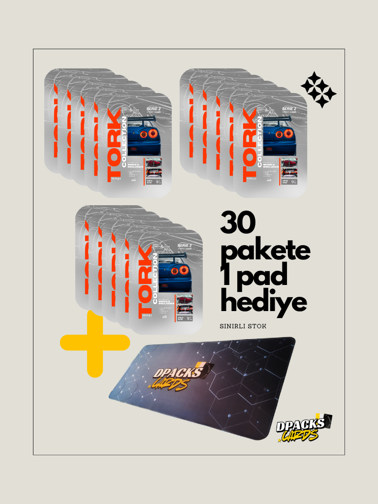 Dpacks Tork Collection Serie 2 30lu Set