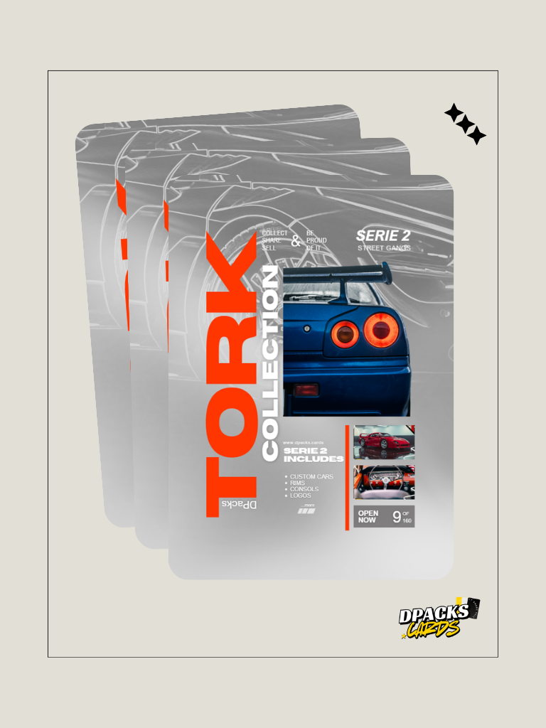 Dpacks Tork Collection Serie 2 3lü Set