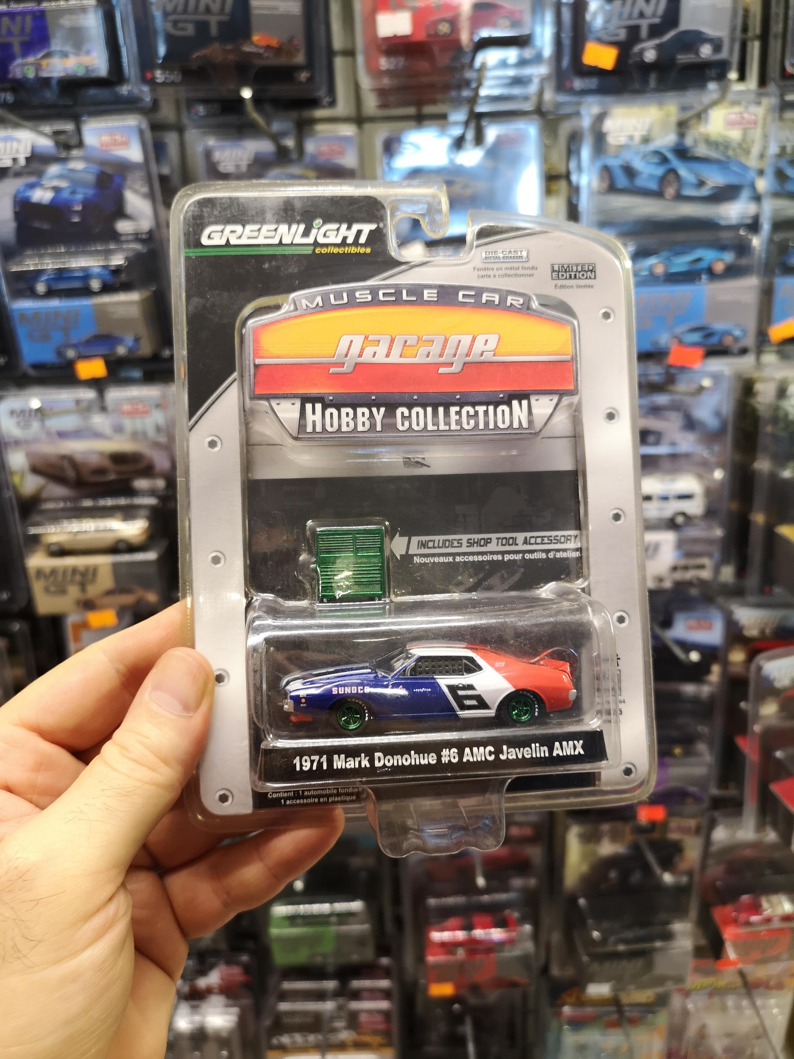 Greenlight 1:64 1971 Mark Donohue #6 Amc Javelin Amx Chase