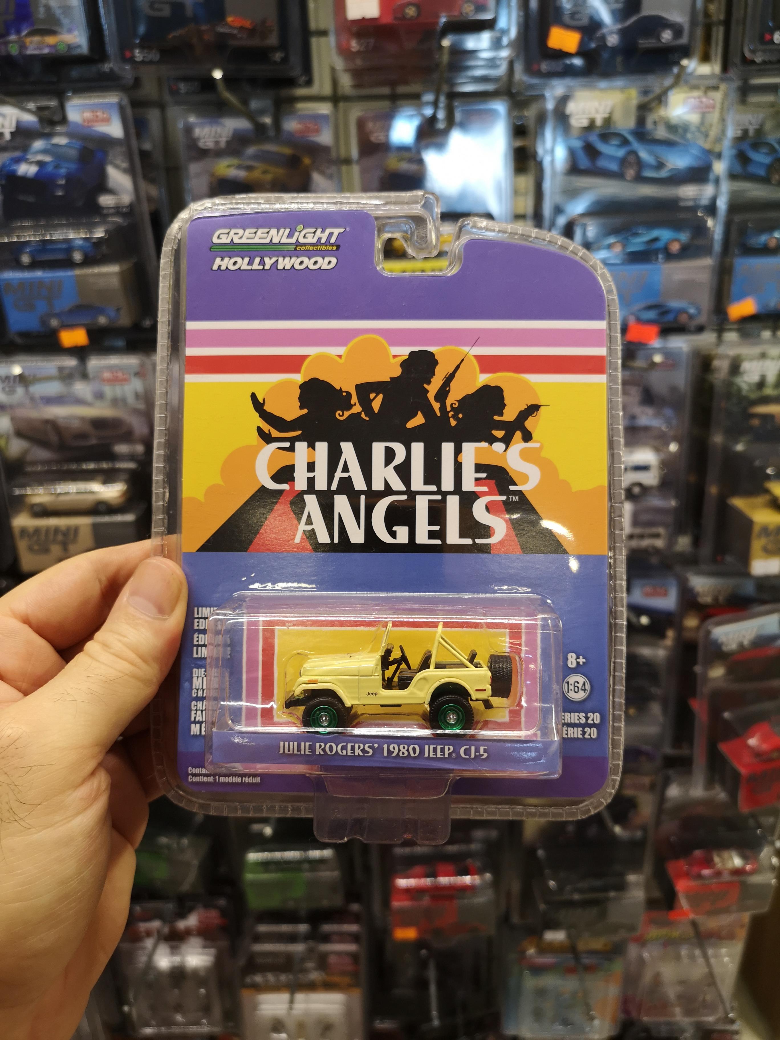 Greenlight 1:64 1980 Jeep CJ-5 Charlie's Angels Julie Roger's Chase