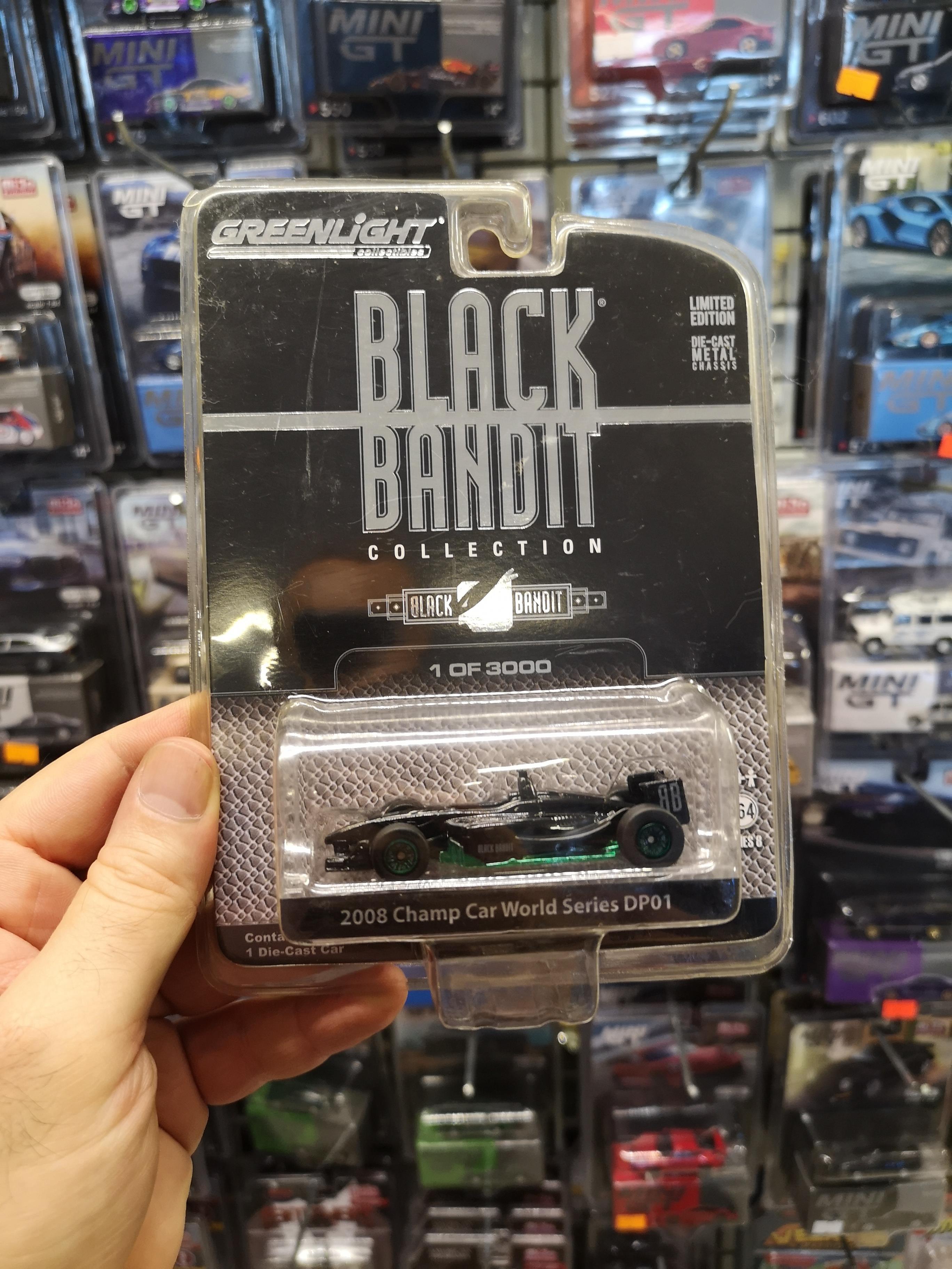 Greenlight 1:64 2008 Champ Car World Series DP01 Black Bandit Chase