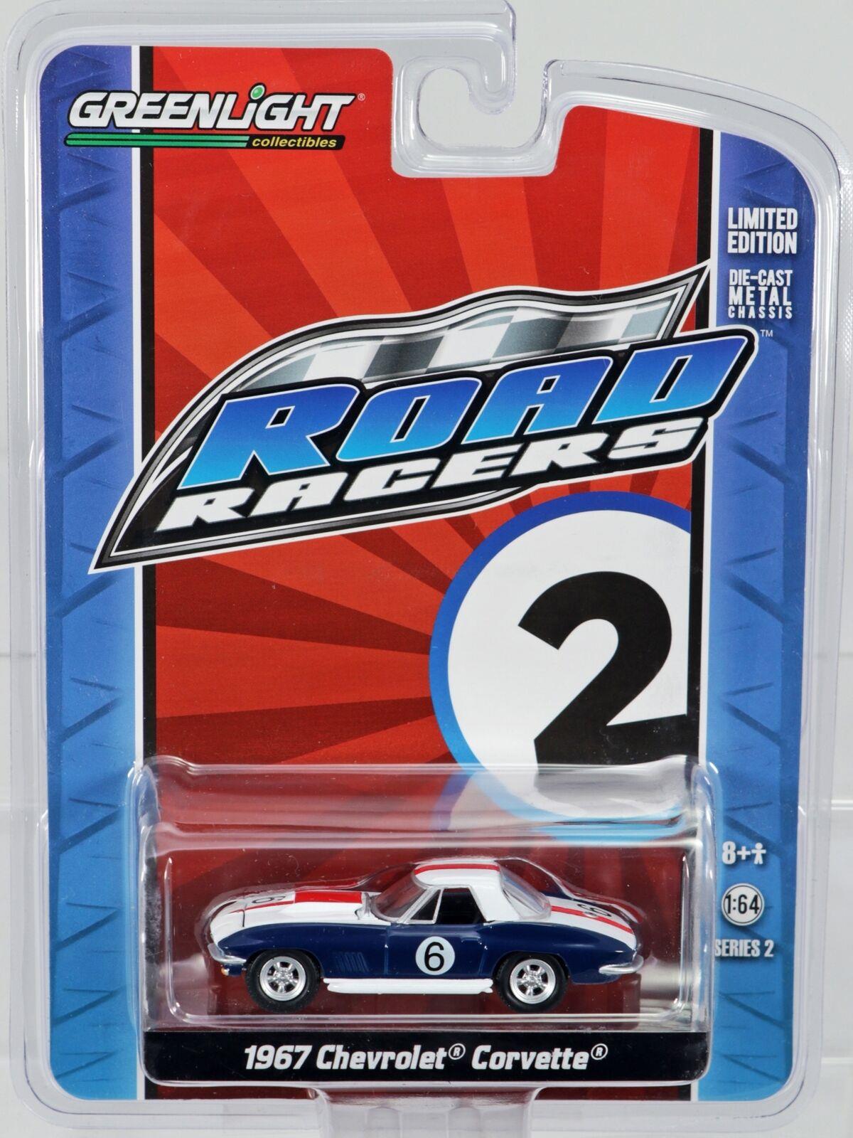 Greenlight 1967 Chevrolet Corvette #6 Road Racers
