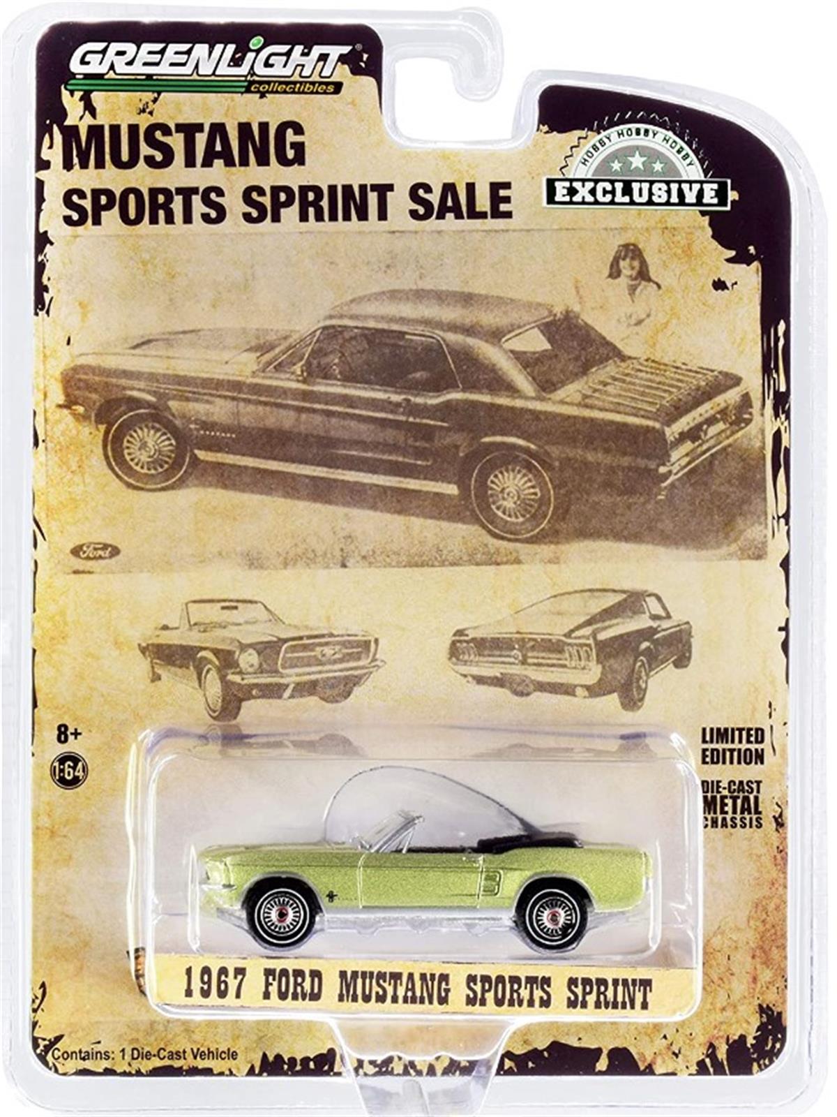 Greenlight 1967 Ford Mustang Sports Sprint