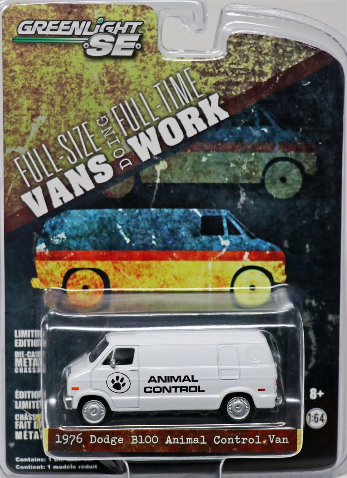 Greenlight 1976 Dodge B100 Animal Control Van