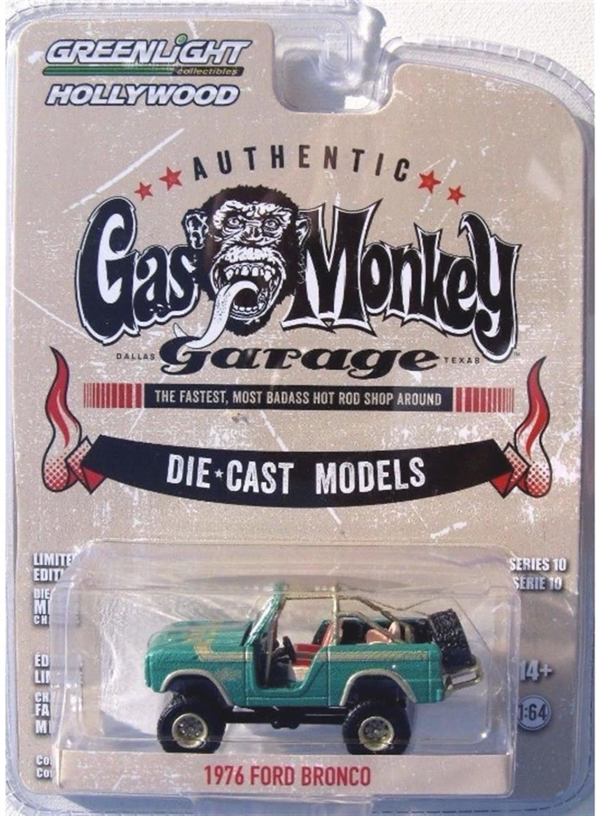 Greenlight 1976 Ford Bronco Gas Monkey
