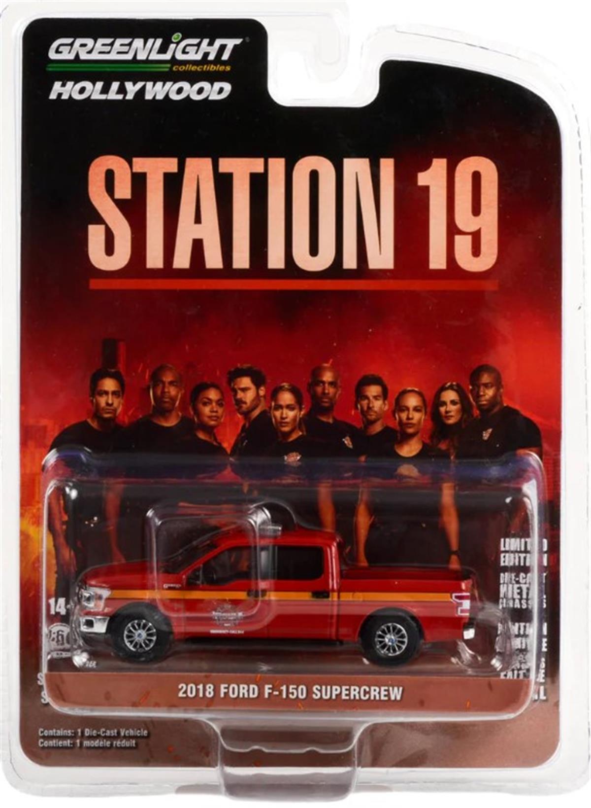 Greenlight 2018 Ford F150 Supercrew Station 19