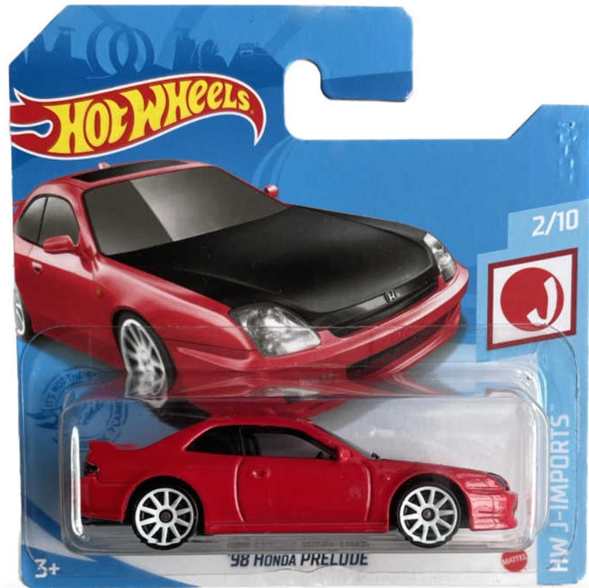 Hot Wheels 2021 1998 Honda Prelude Red gtc08