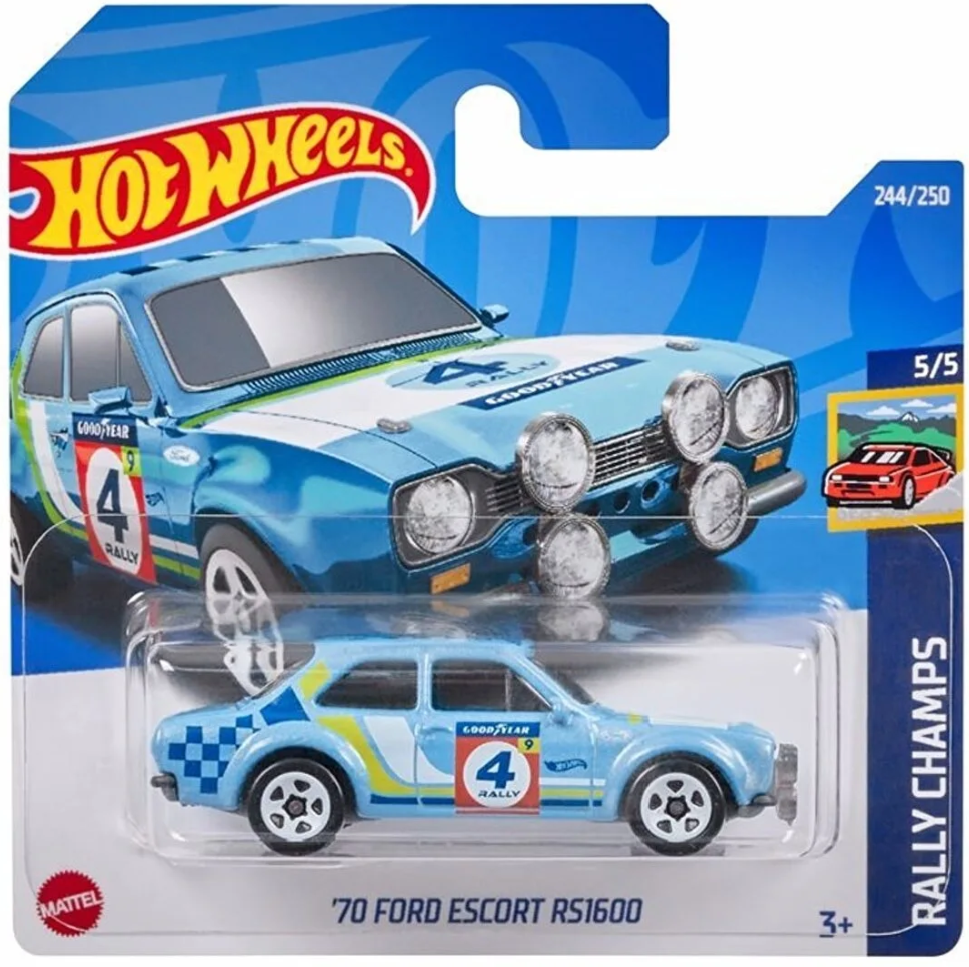 Hot Wheels 2022 1970 Ford Escort RS 1600 hcv30