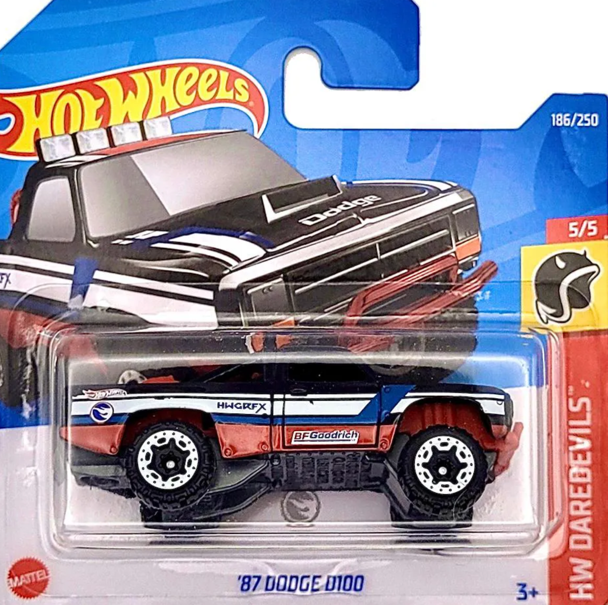 Hot Wheels 2022 1987 Dodge D100 hcx99