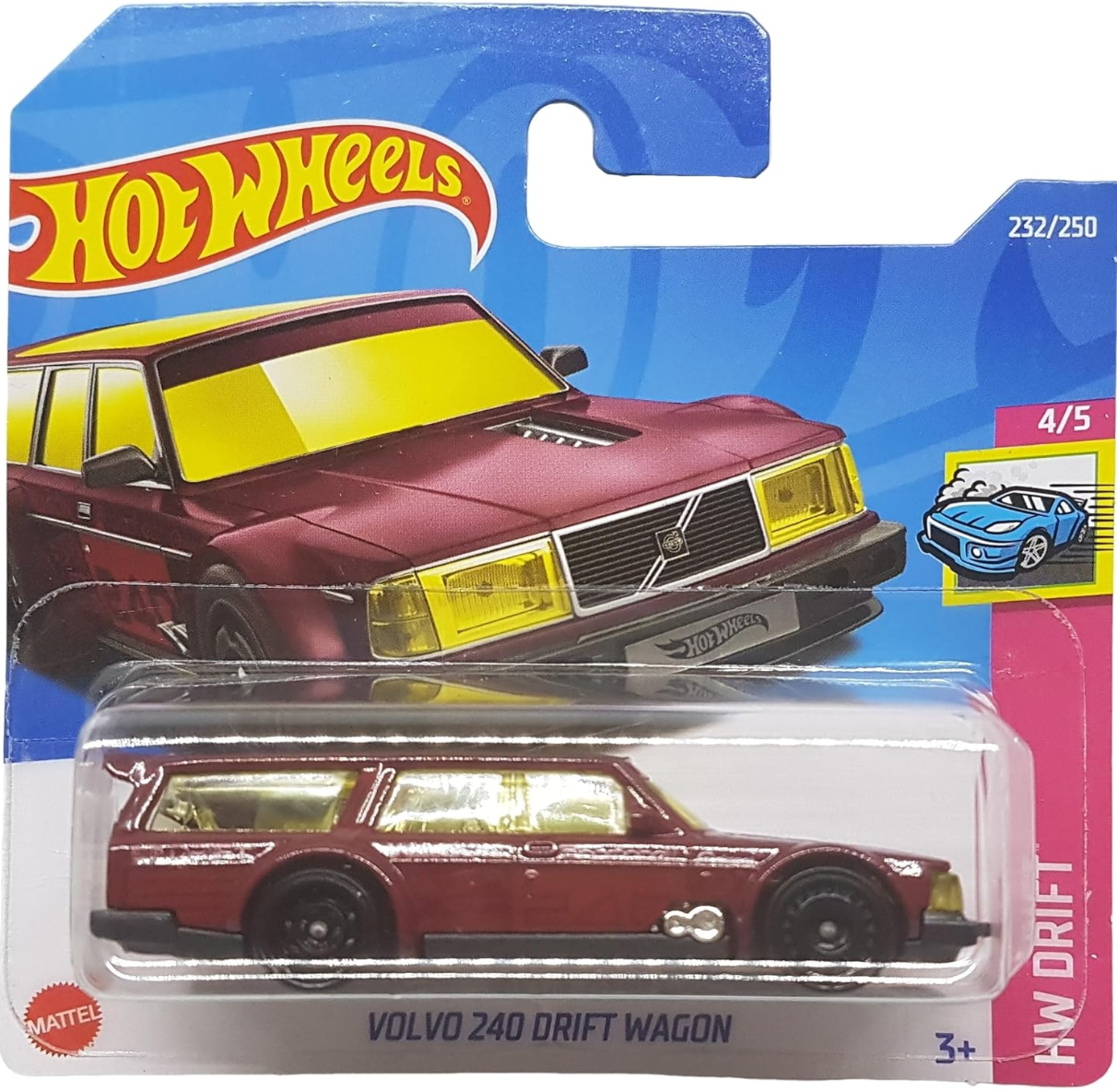 Hot Wheels 2022 Volvo 240 Dirft Wagon hct20