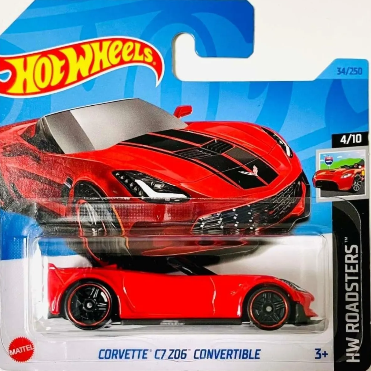 Hot Wheels 2023 Corvette C7 Z06 Convertible hkh41