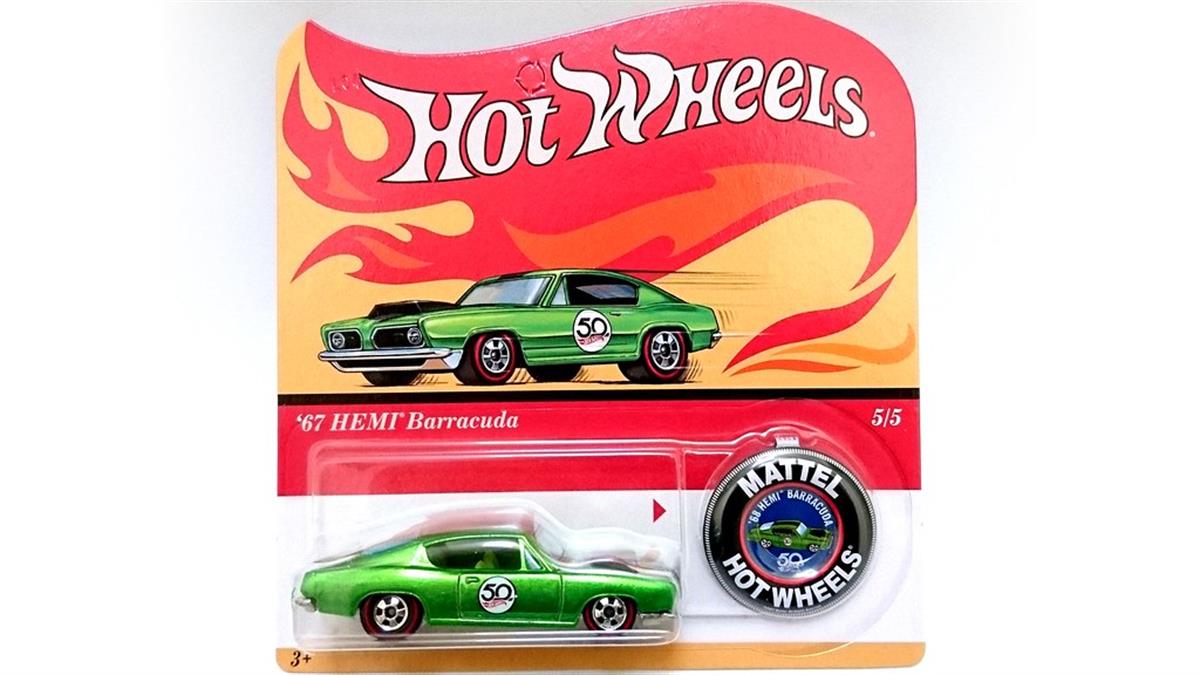 Hot Wheels 50th Anniversary '67 HEMI Barracuda
