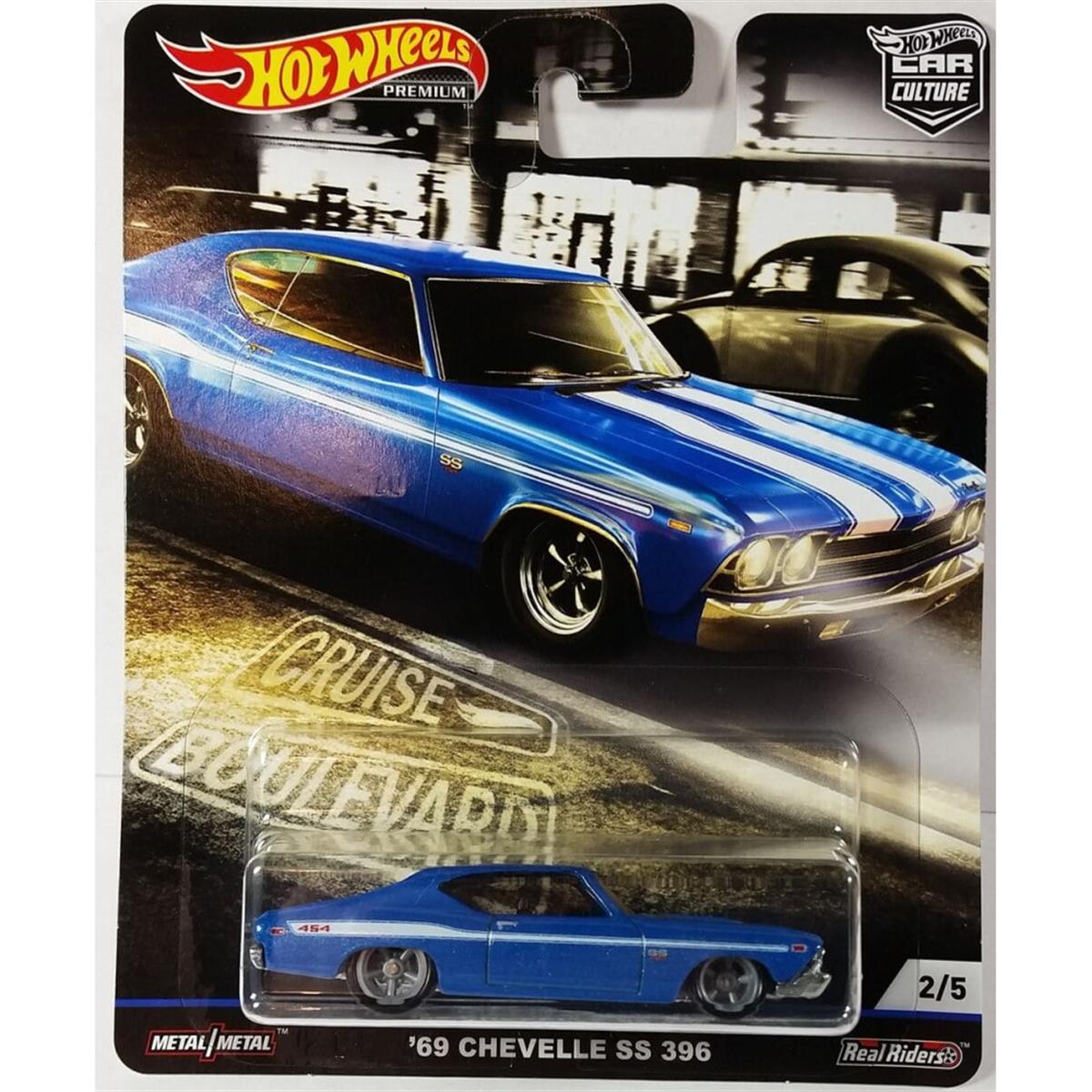 Hot Wheels Car Culture Cruise Boulevard '69 Chevelle SS 396