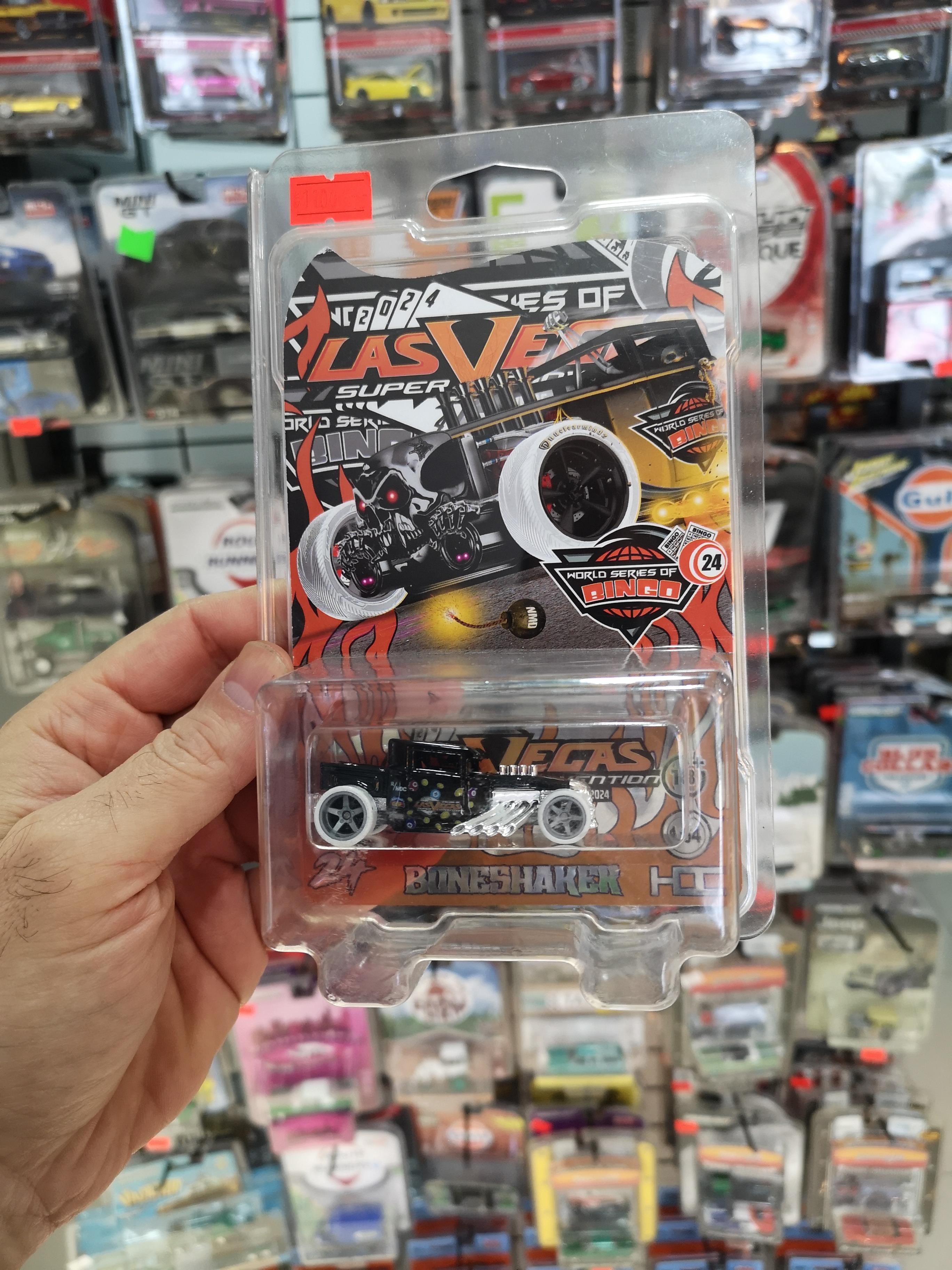 Hot Wheels Collectors RLC Exclusive Ayarında Las Vegas Custom 2024 Bone Shaker