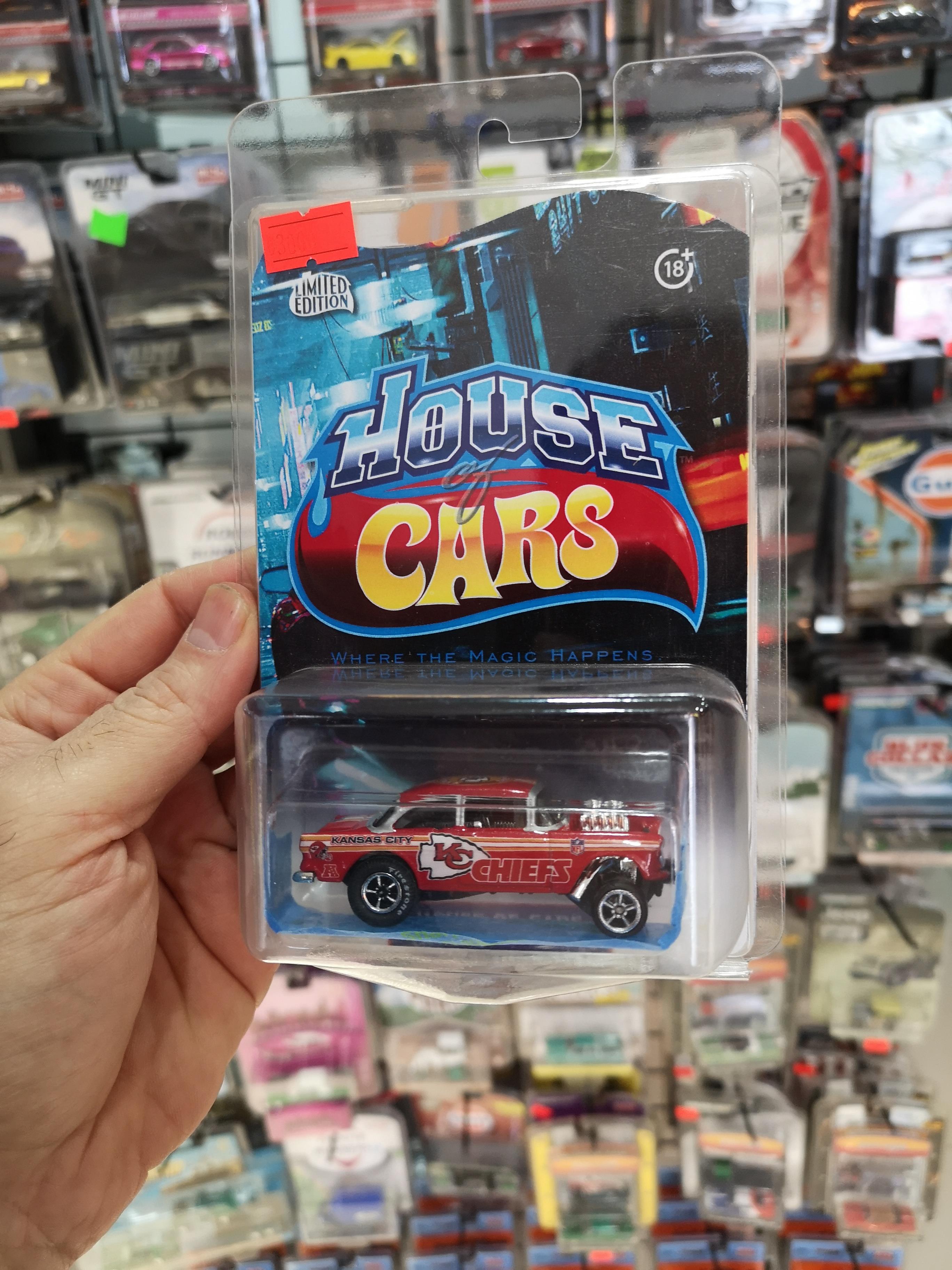 Hot Wheels Collectors RLC Exclusive Ayarında House of Cars Edition Bel Air Kansas City Chiefs