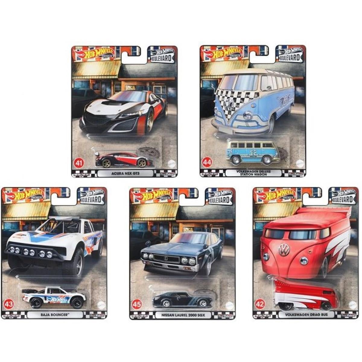 Hot Wheels Premium Boulevard Set (41-45) 