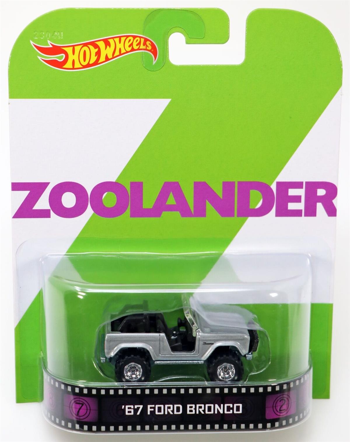 HOT WHEELS REAL RIDERS ZOOLANDER 1967 FORD BRONCO RETRO ENTERTAINMENT