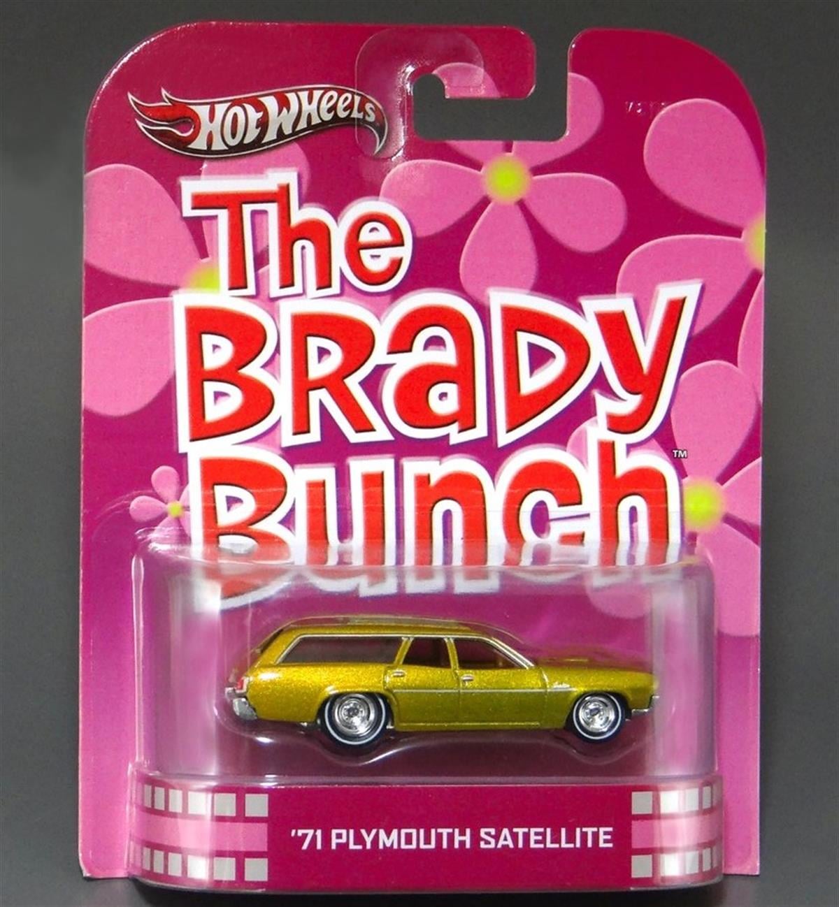 Hot Wheels Retro Entertainment The Brady Bunch '71 Plymouth Satellite 1:64 Scale