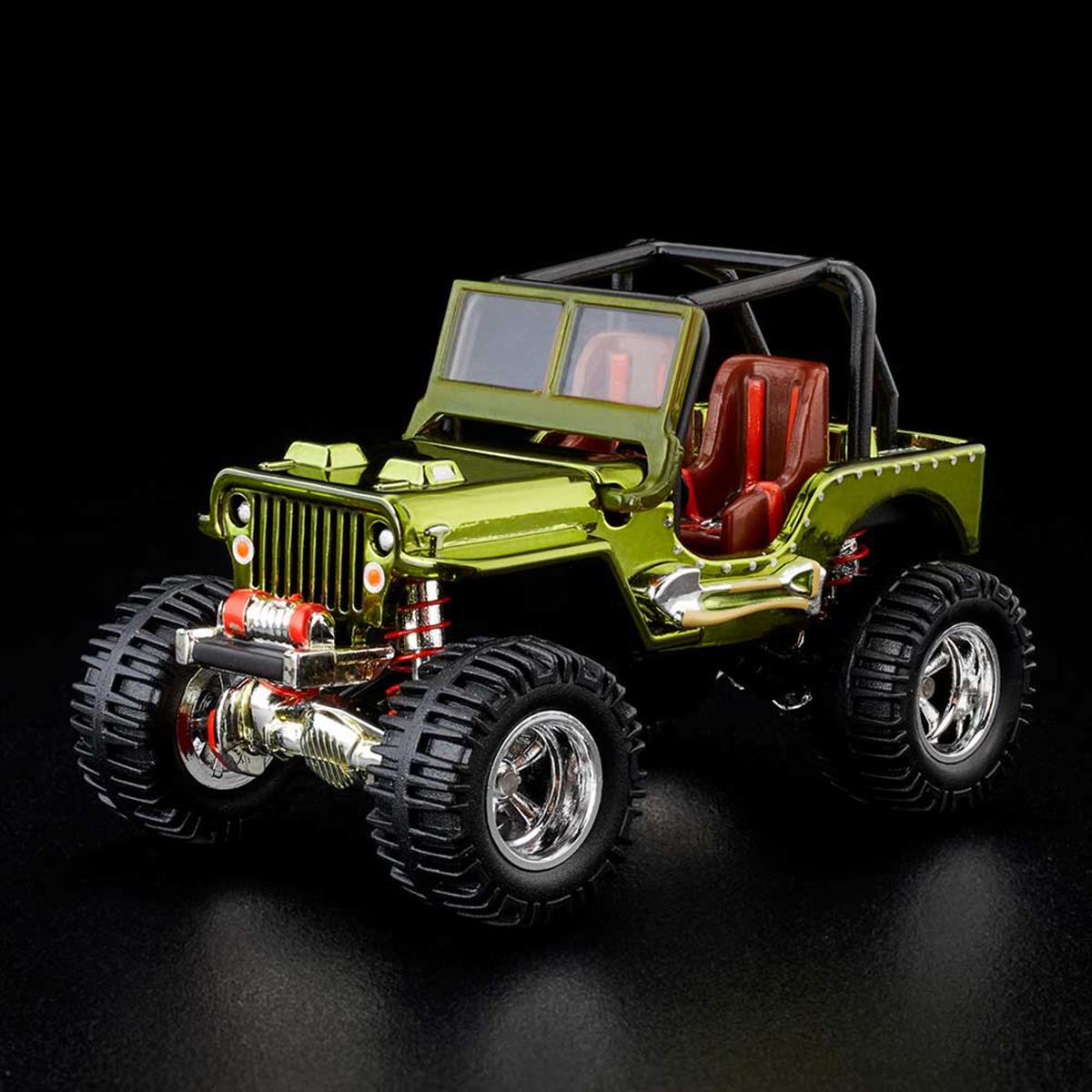 HOT WHEELS RLC EXCLUSIVE GREEN 1944 Willys MB Jeep