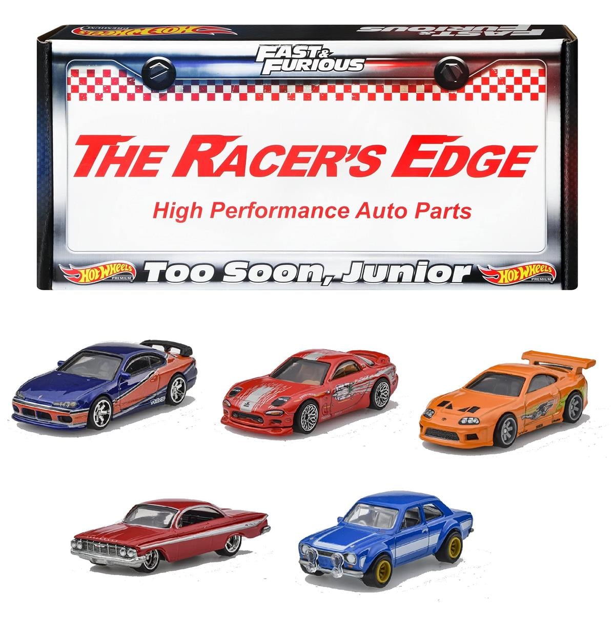 Hot Wheels The Fast and the Furious Assorted Premium box -The Racer`s Edge 