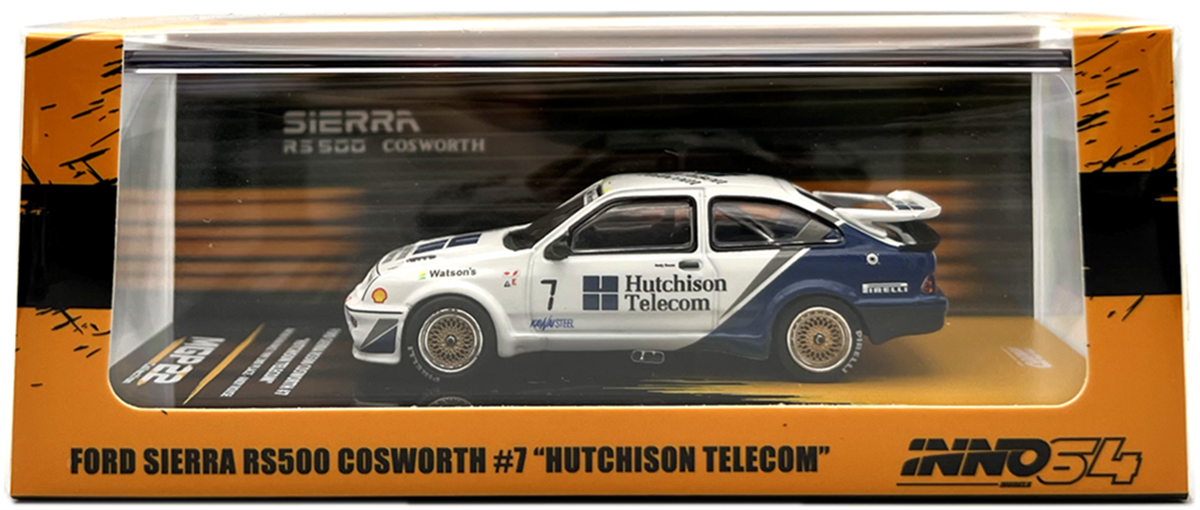 Modèle Réduit 1:64 Ford Sierra Cosworth RS500 #7 Macau Guia Race 1989 - INNO64 - Neuf