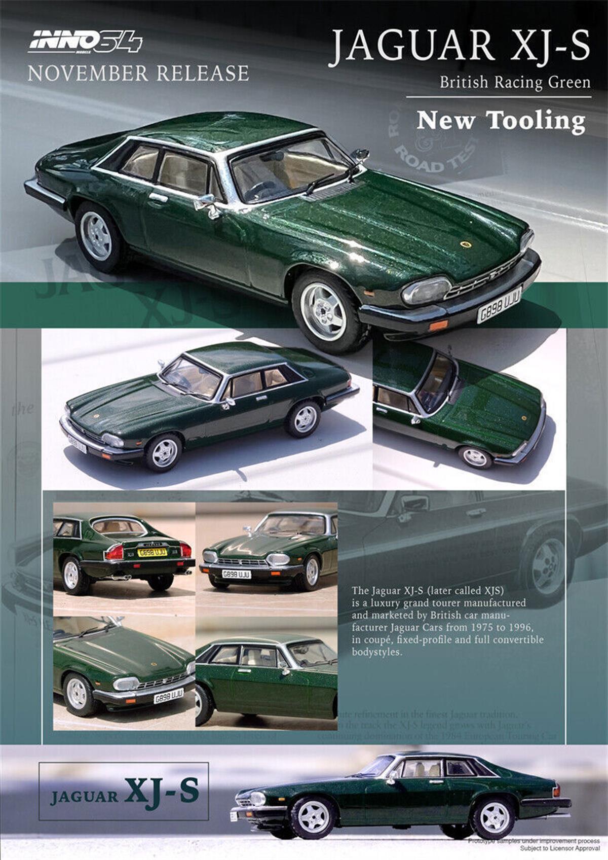 İNNO64 Jaguar XJ-S British Racing Green