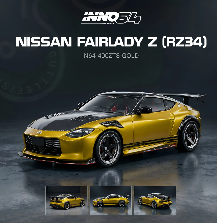 İNNO64 Nissan Fairlady Z Rz34 Top Secret Gold