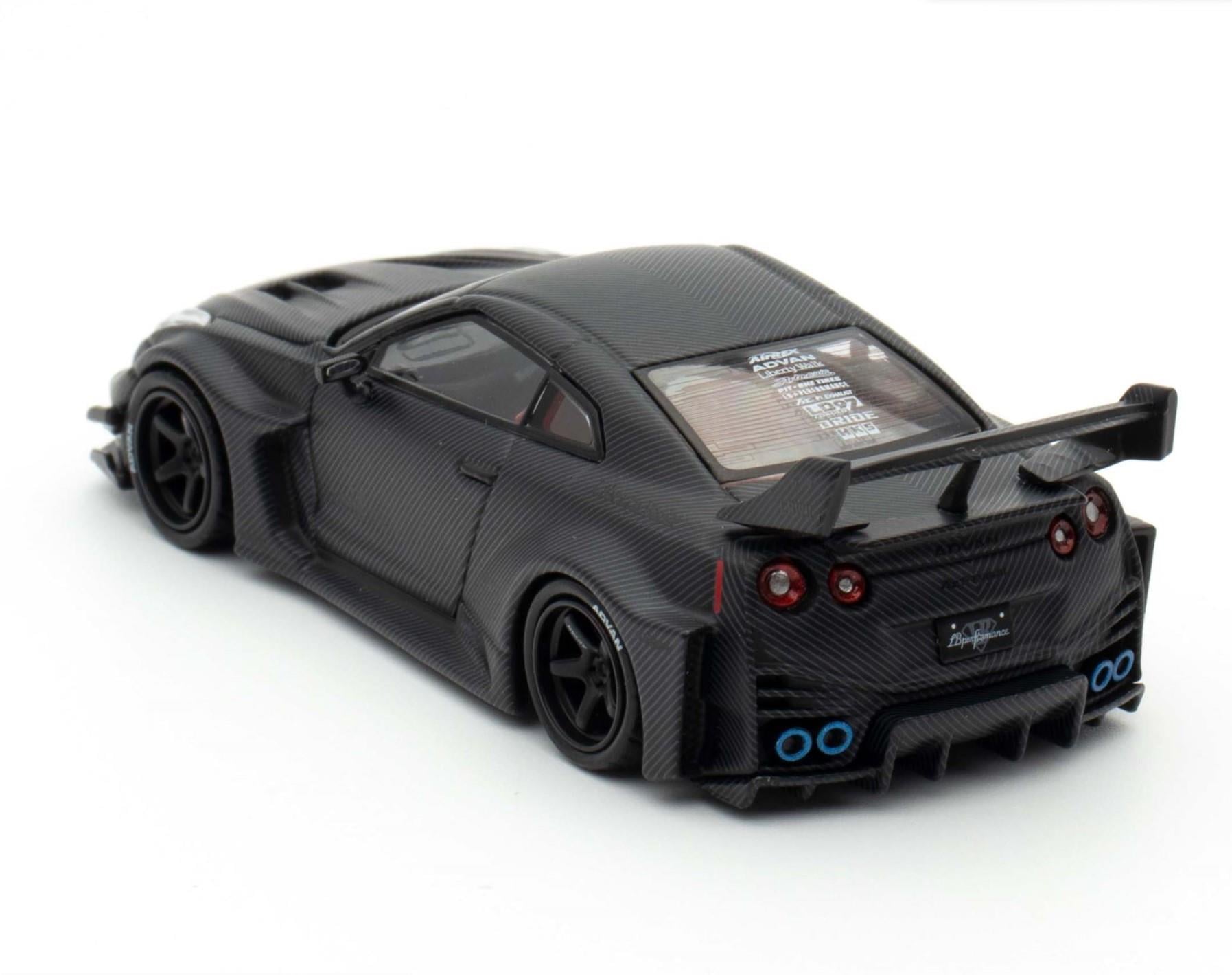 LB★Works Nissan GT-R Black İNNO64 Nissan | diecastpazar