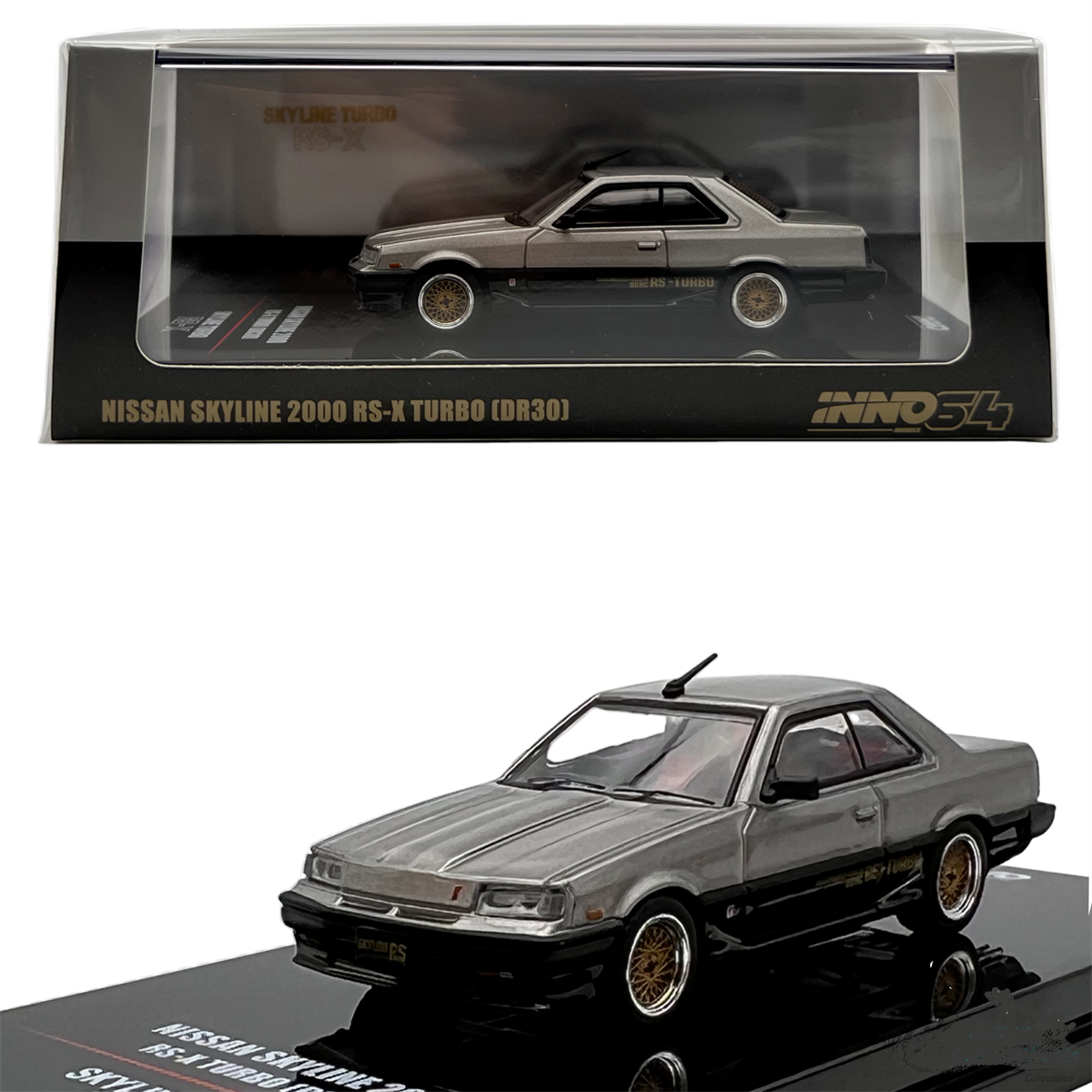 İNNO64 Nissan Skyline 2000 RS-X Turbo (DR30) Silver/Black
