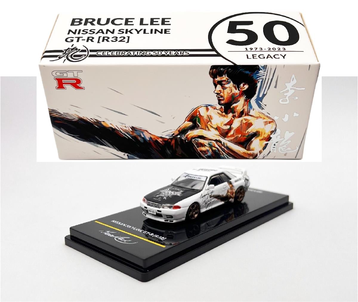 İNNO64 Nissan Skyline GT-R R32 Bruce Lee White