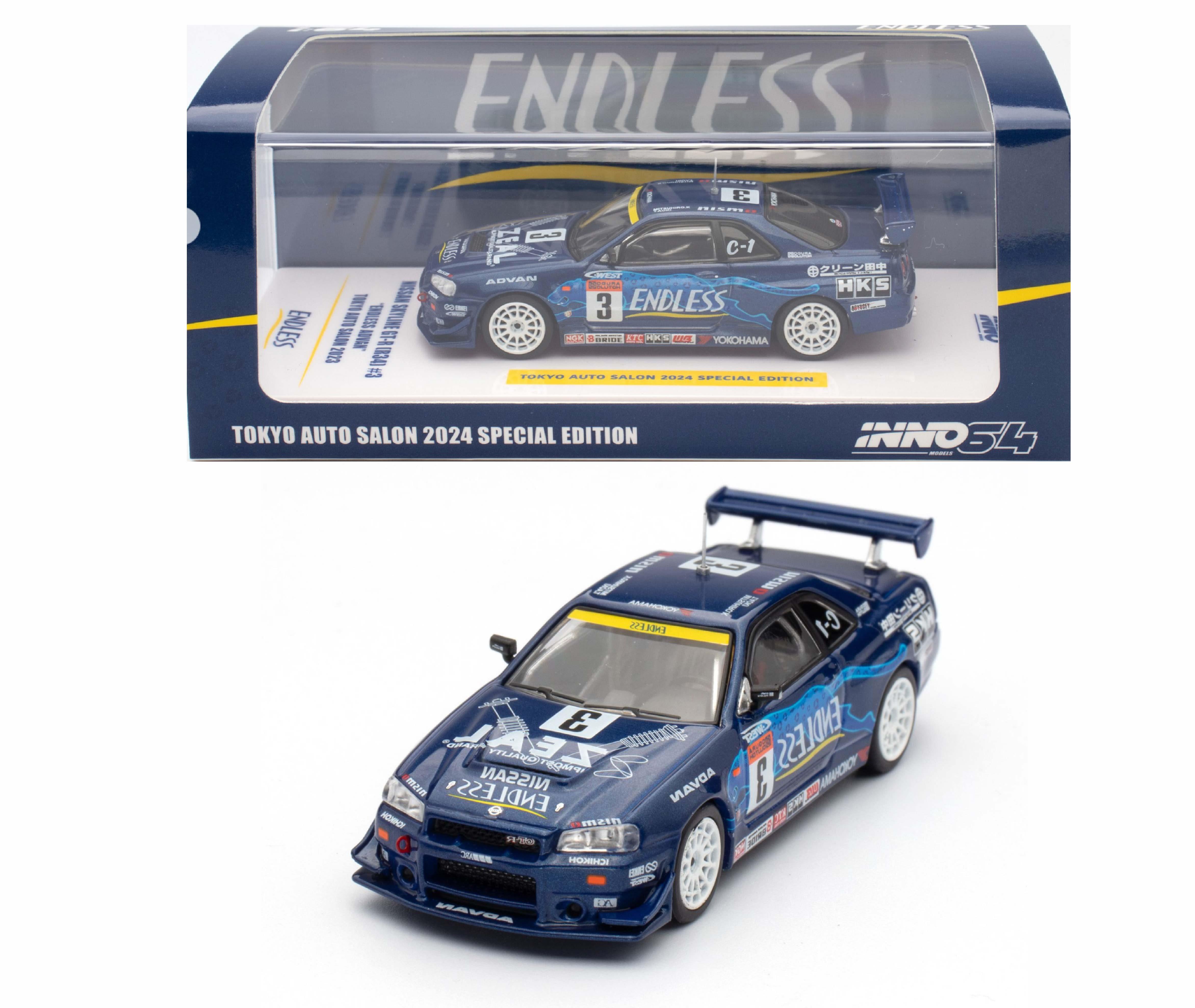 İNNO64 Nissan Skyline GT-R R34 #3 endless Advan TAS 2023 Tas 2024 Special Edition