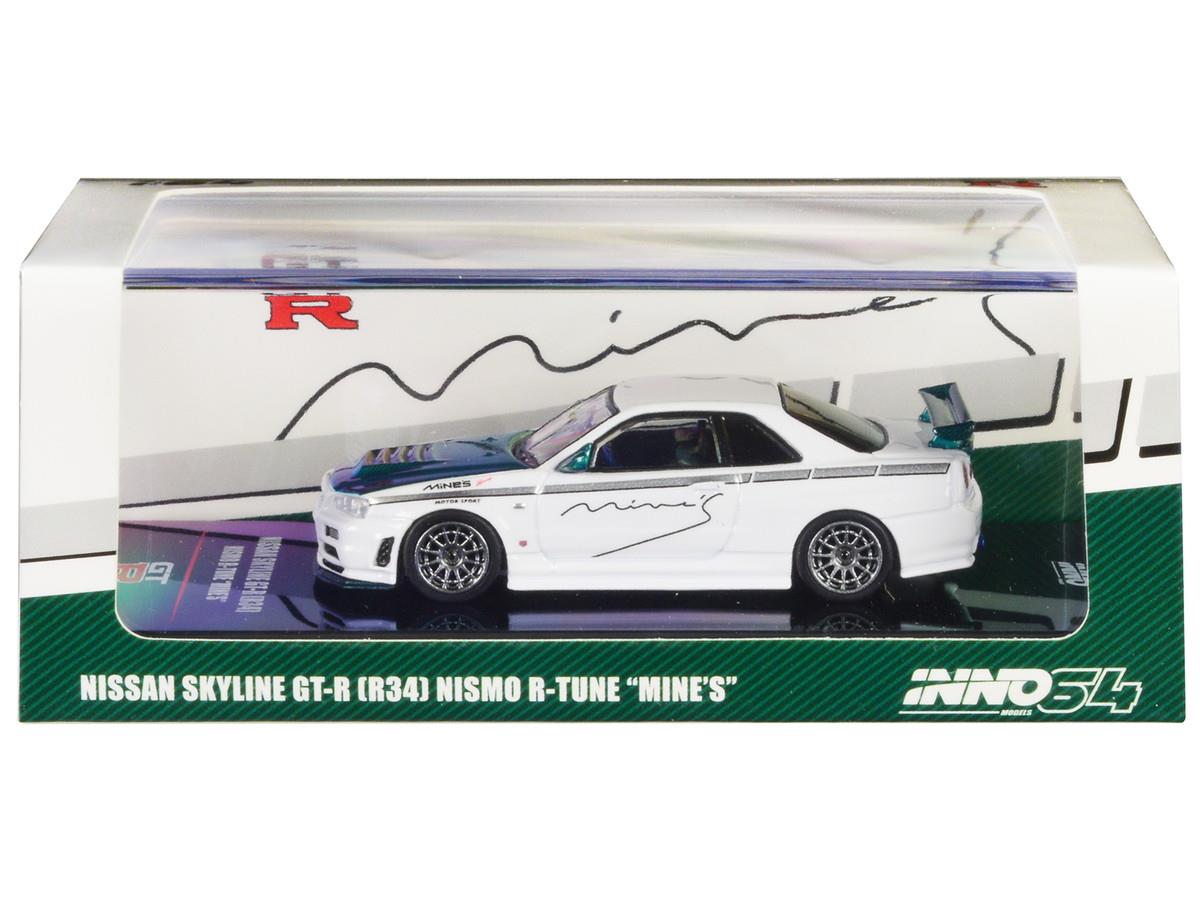 İNNO64 Nissan Skyline GT-R R34 Nismo R-Tune Mine's | diecastpazar