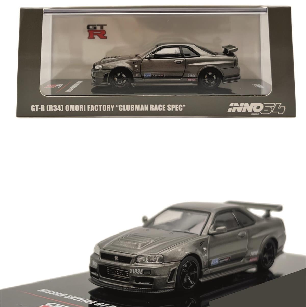 İNNO64 Nissan Skyline GT-R (R34) Omori Factory Clubman Race Spec
