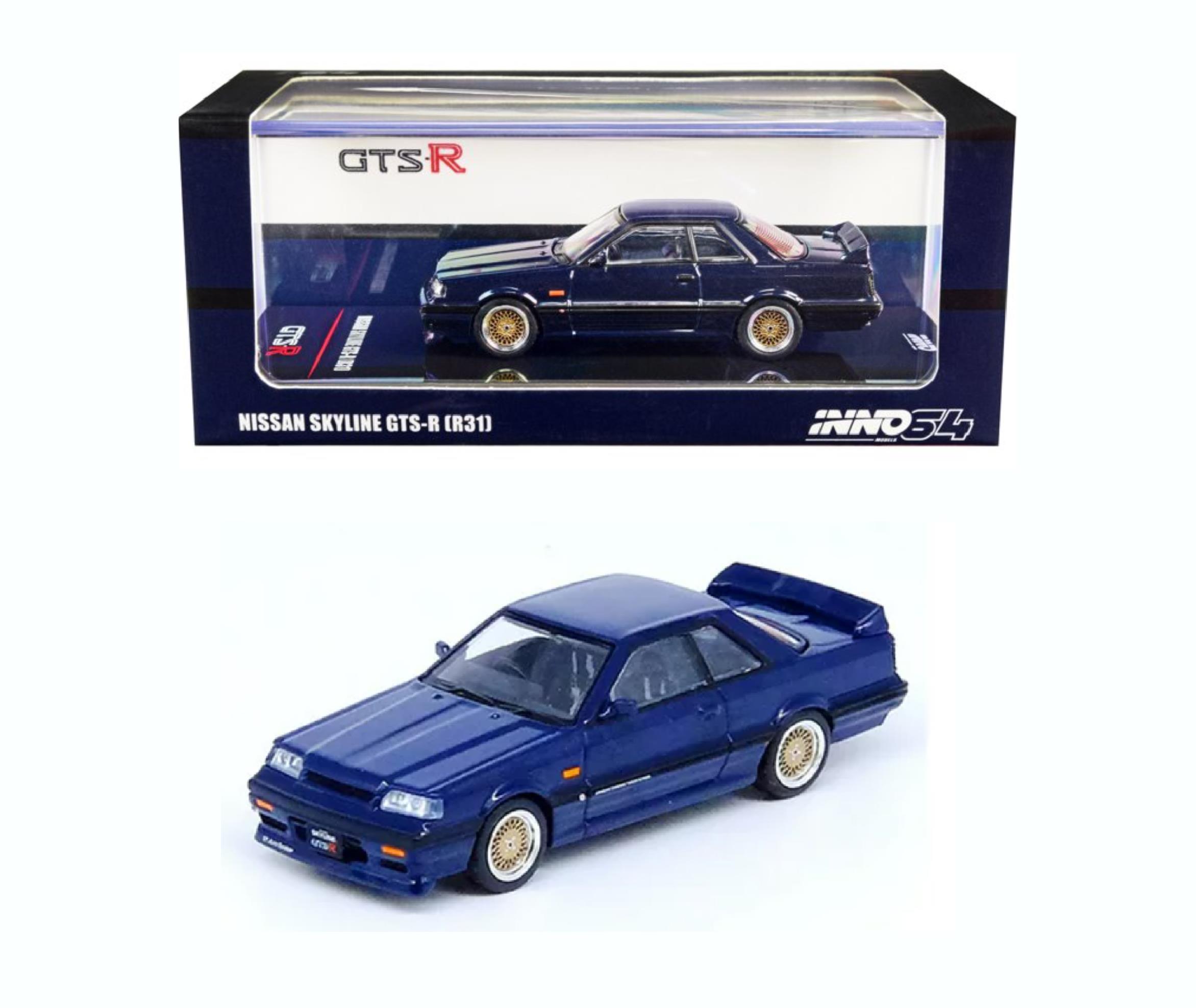 İNNO64 Nissan Skyline GTS-R R31 Dark Blue