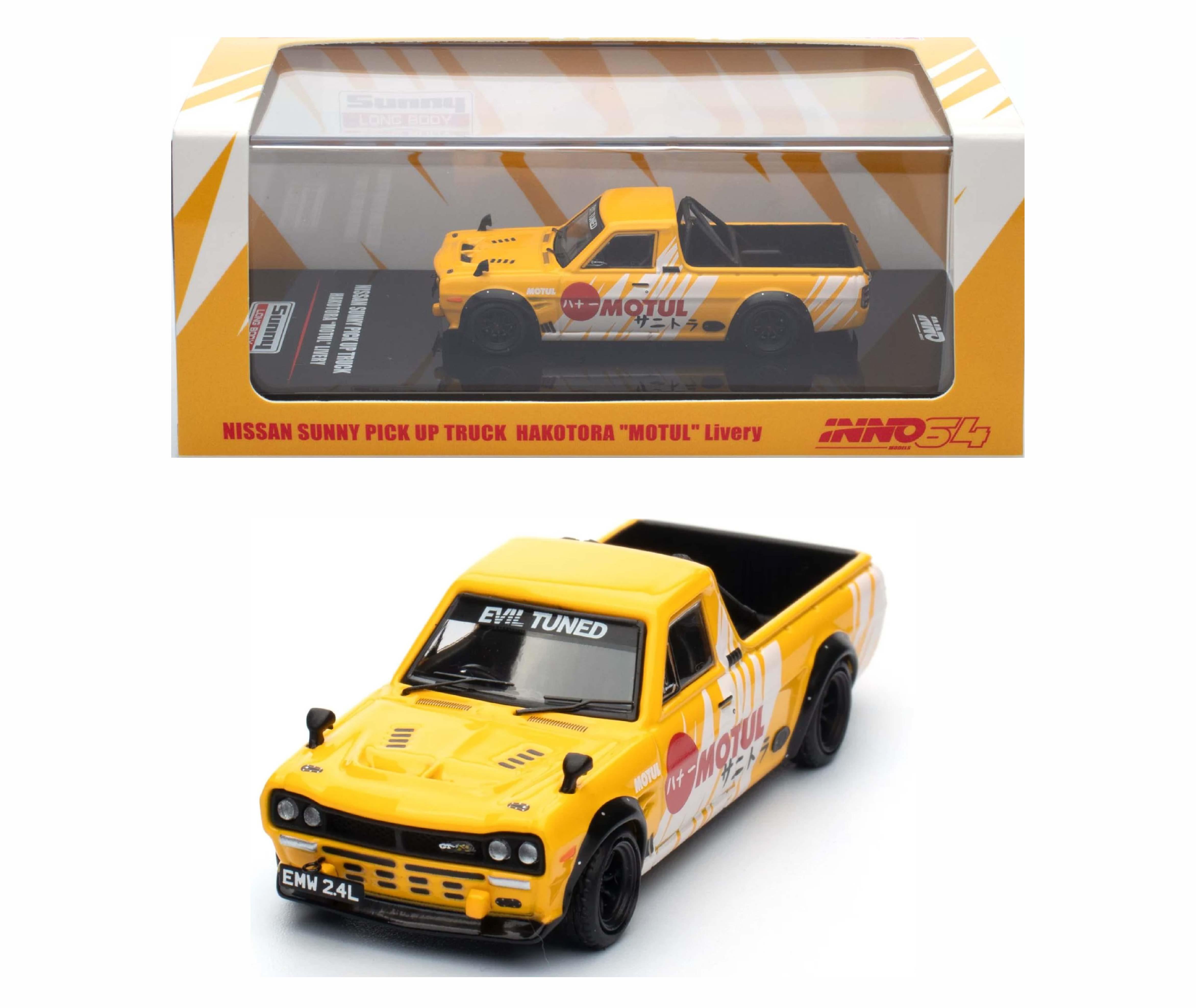 İNNO64 Nissan Sunny Pick Up Truck Hakotora Motul Livery