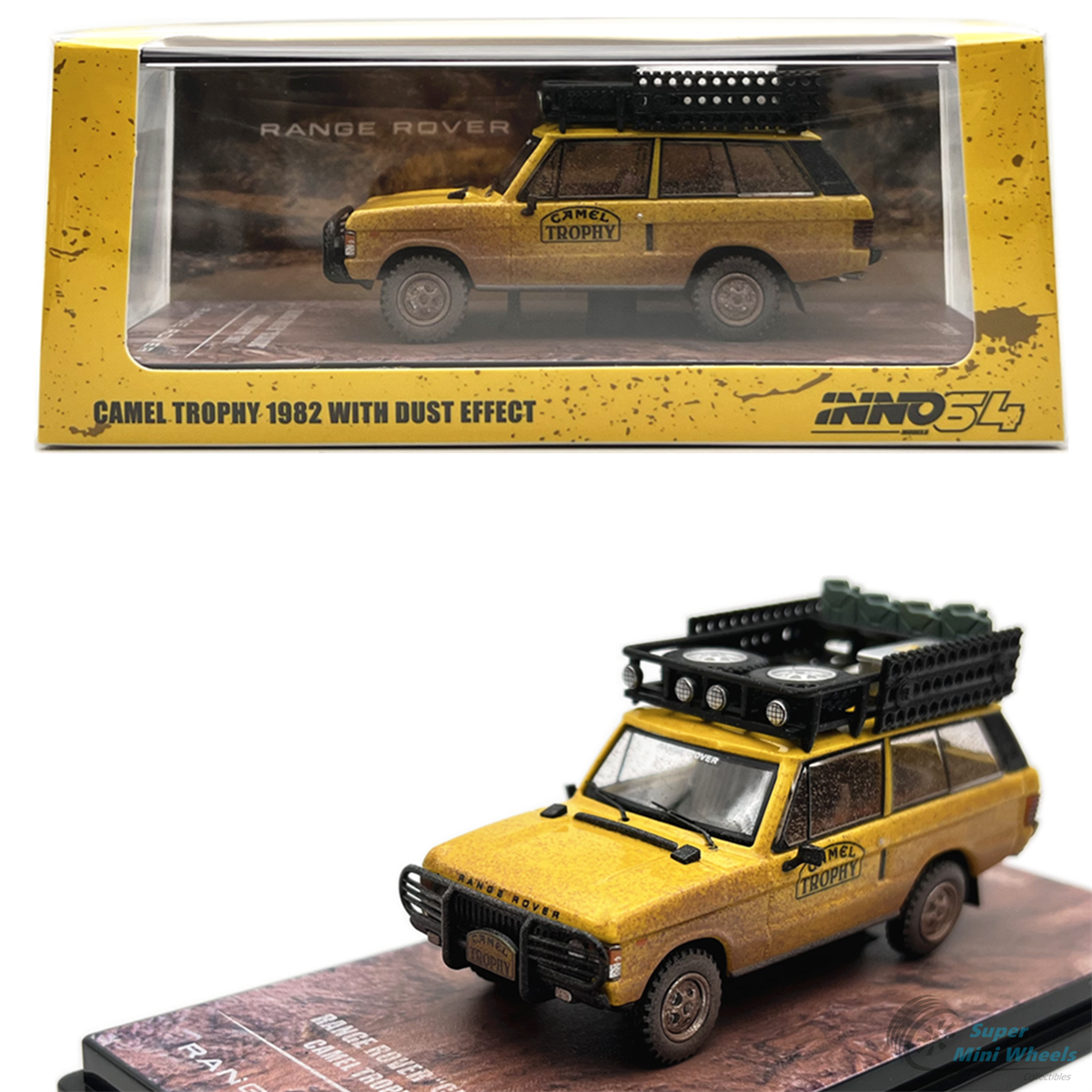 İNNO64 Range Rover Classic Camel Trophy Dust Effect | diecastpazar