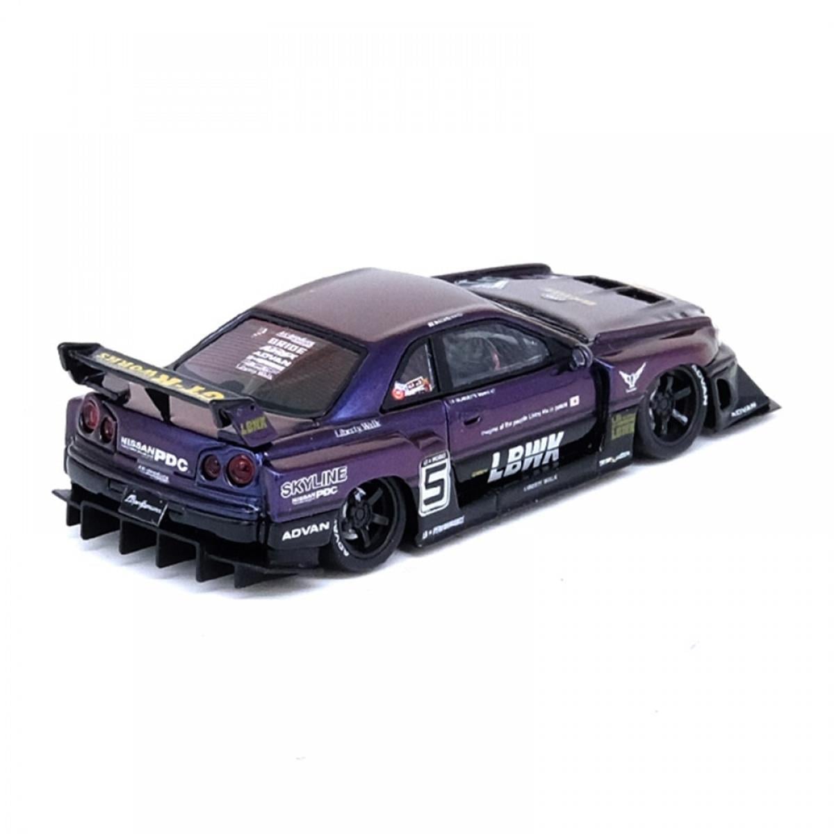 イノモデル　inno64 LBWK ER34 Amazon | イノモデル 1/64 リバティーウォーク ER34 日産 スカイライン