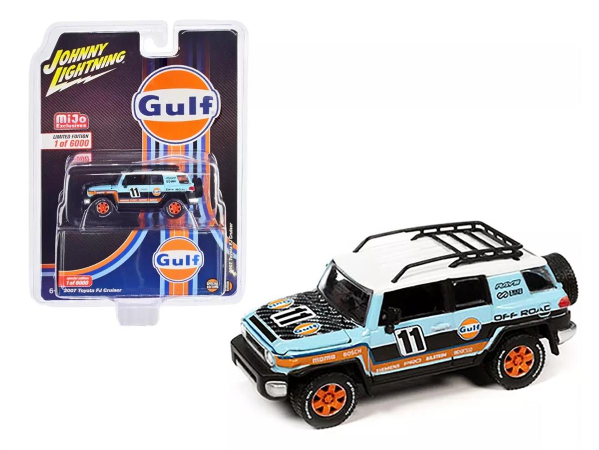 Johnny Lightning Mijo 2007 Toyota FJ Cruiser Gulf 