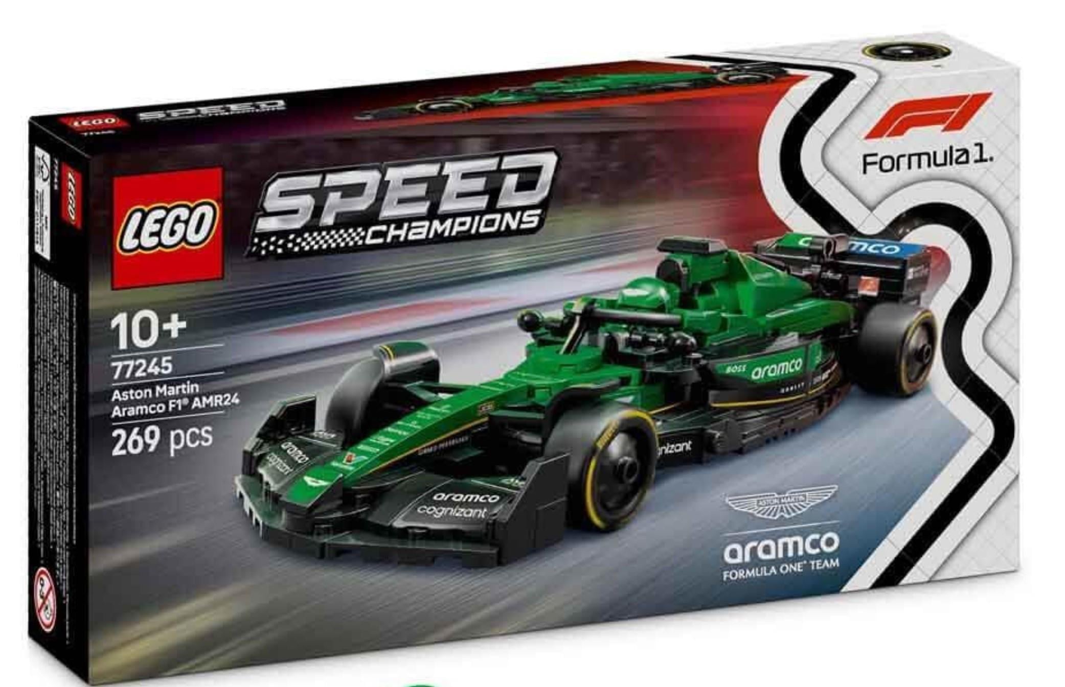 LEGO® Speed Champions Aston Martin Aramco F1® AMR24 Yarış Arabası