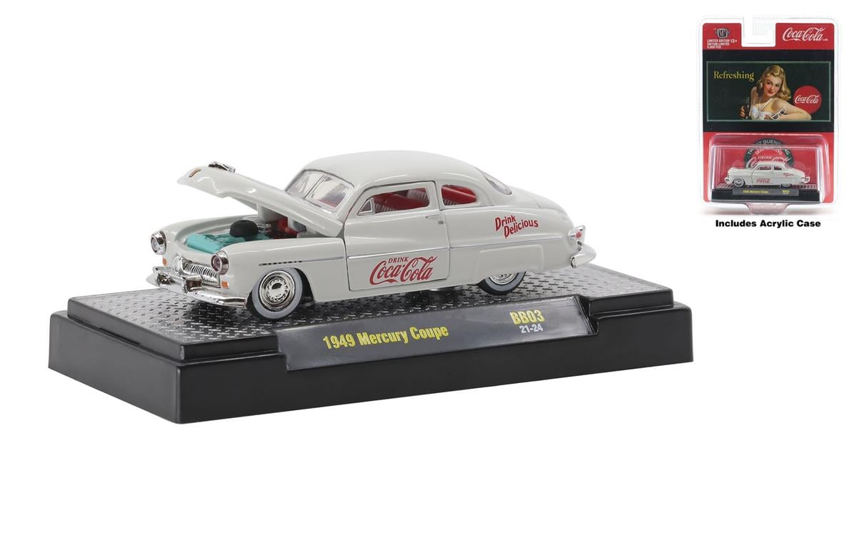 M2 Machines 1949 Mercury Coupe Coca Cola 