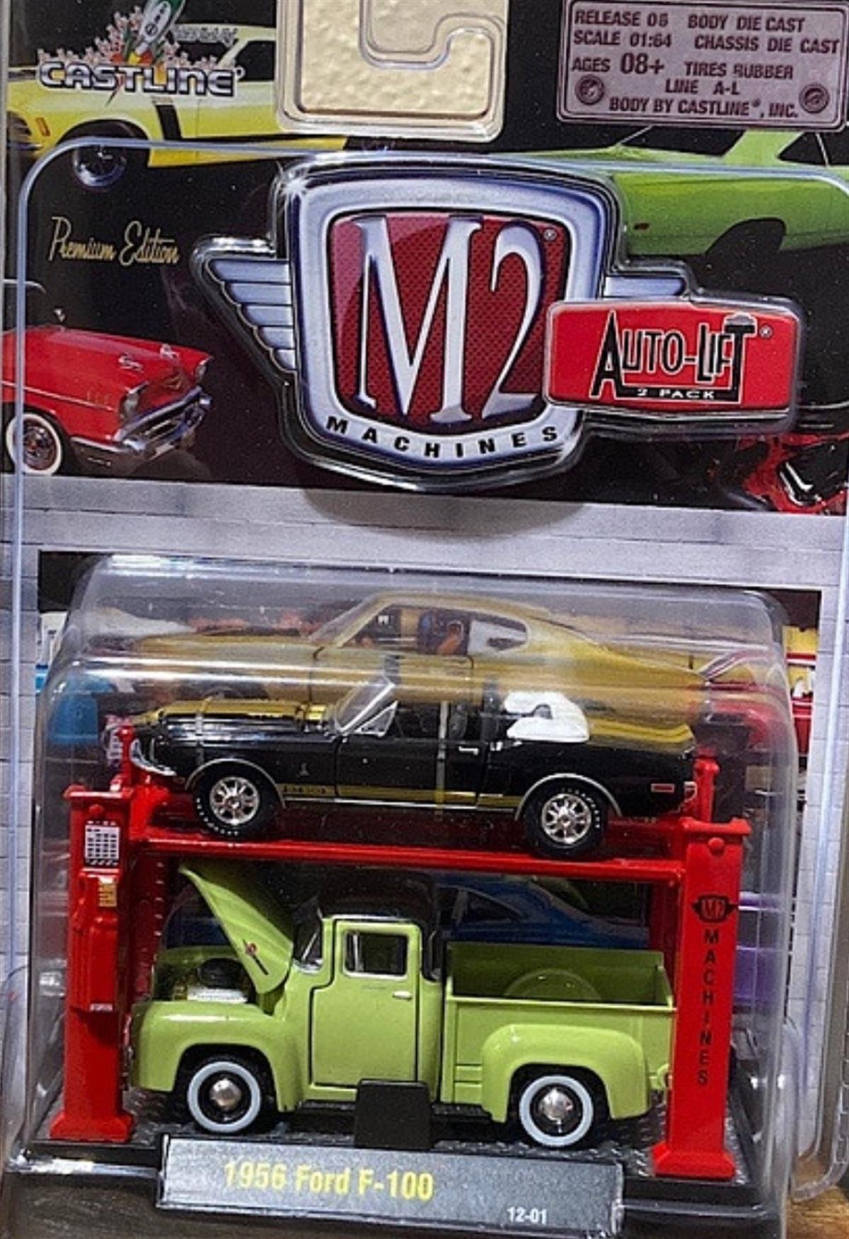 M2 Machines 1956 Ford F100 + Ford Shelby Lift Pack