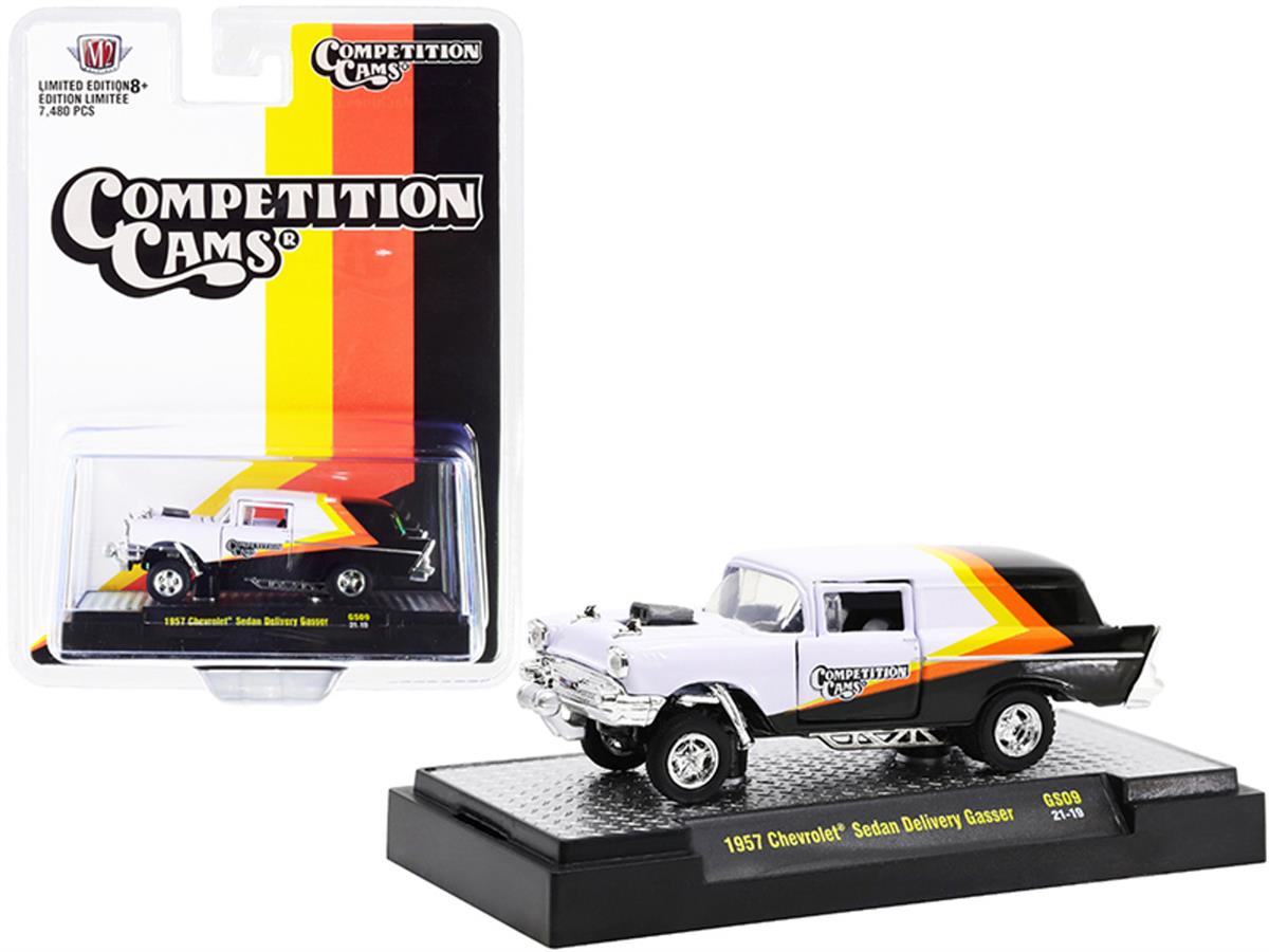 M2 Machines 1957 Chevrolet Sedan Delivery Gasser Competition Cams